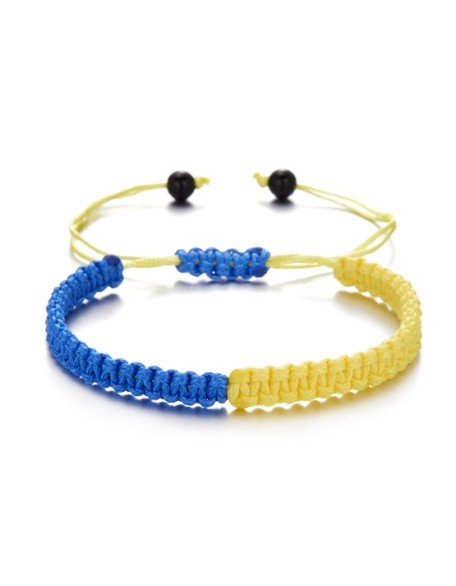 20Pcs Adjustable Handmade Braided Rope Bracelet